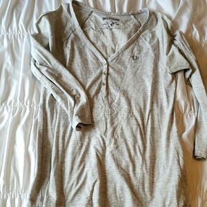 Long sleeve 3/4 sleeve tee